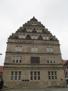 Glockenspiel side of Museum Hameln