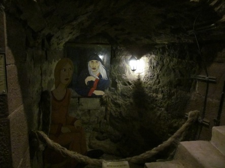 Inside Rapunzel's tower